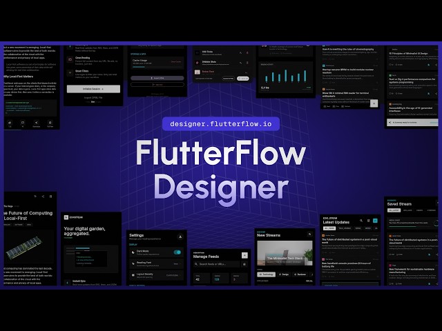 Introducing FlutterFlow Designer - The Fastest UI Generator in the World