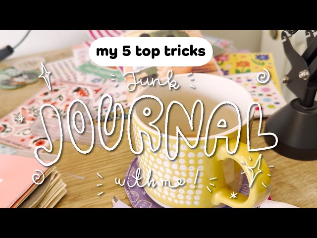5 Junk Journal Techniques ✦ Easy Interactive Elements for Your Journal