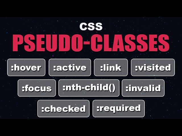Advanced CSS Pseudo-Classes You MUST Know [Real Projects]