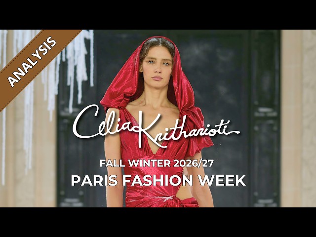 Celia Kritharioti Fall Winter 2026/27 Fashion Show Analysis | Paris Fashion Week