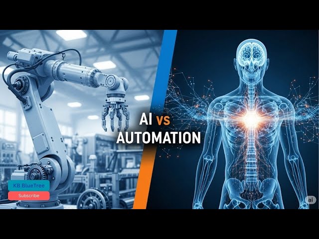 AI vs Automation:  Understanding the Differences and Why It Matters for Your Job.