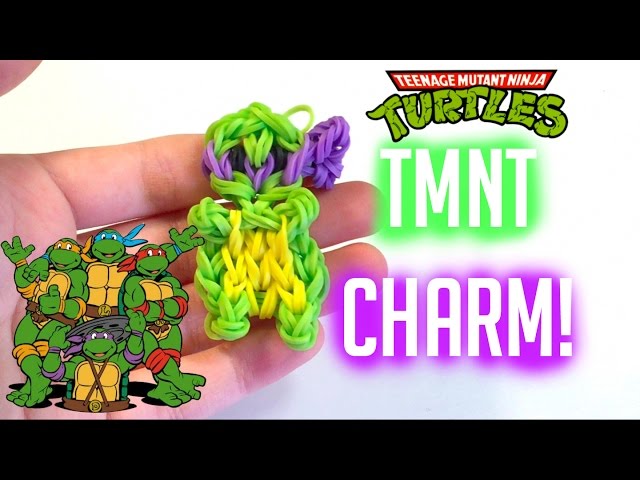 Teenage Mutant Ninja Turtle Charm | Rainbow Loom Tutorial