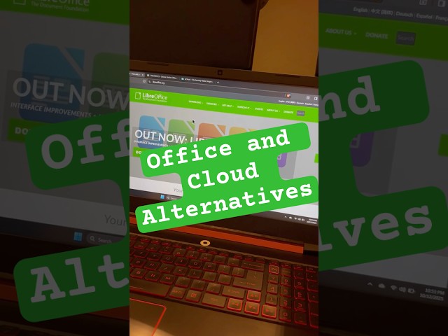 Big Tech Alternatives - Office & Cloud tools