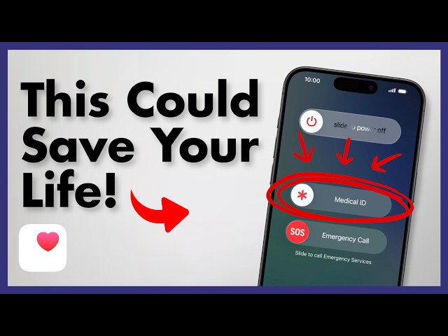 How to Setup & Use Emergency SOS & Medical ID On iPhone