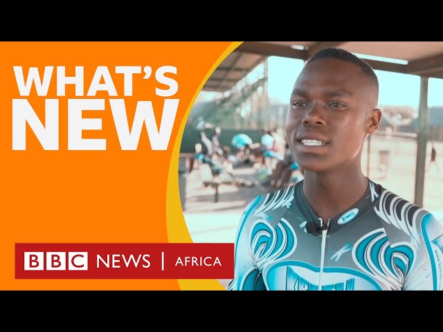 Meet the South African speed skaters and other stories- BBC What's New