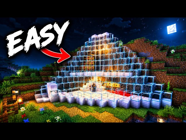 I Built This EASY Minecraft House in 5 Minutes!