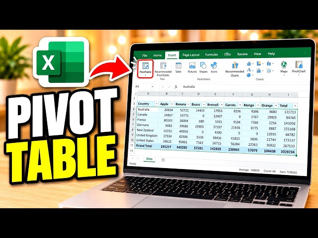 How To Create A PivotTable In Excel - Full Guide