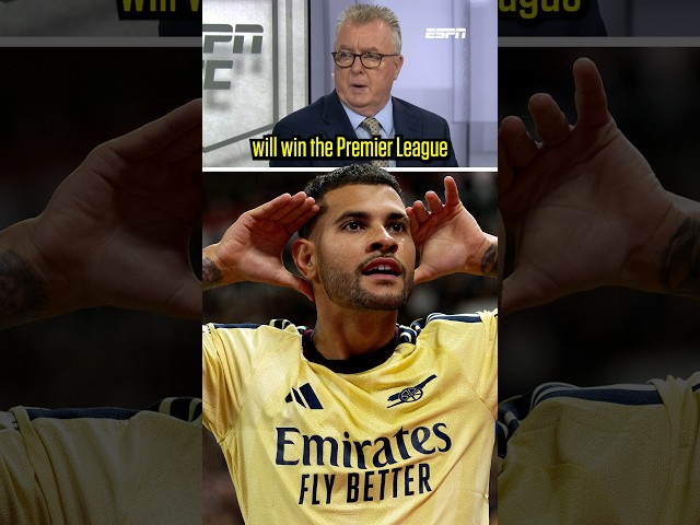 Nicol CONVINCED Arsenal will win the Premier League 🏆