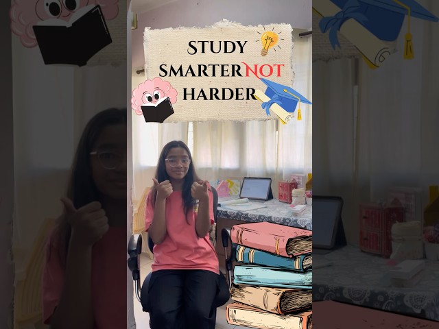 Study Smarter Not Harder 💡📚 | Best Study Tips for Students | Study Motivation 2025