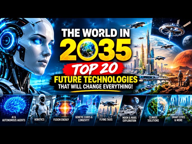 The World in 2035 🤖 20 FUTURE Technologies That Will Change Everything! #future #ai #world #tech