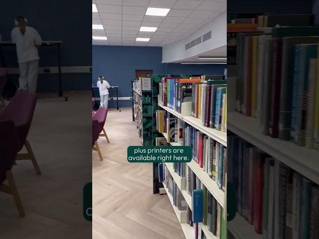St Luke's Library tour