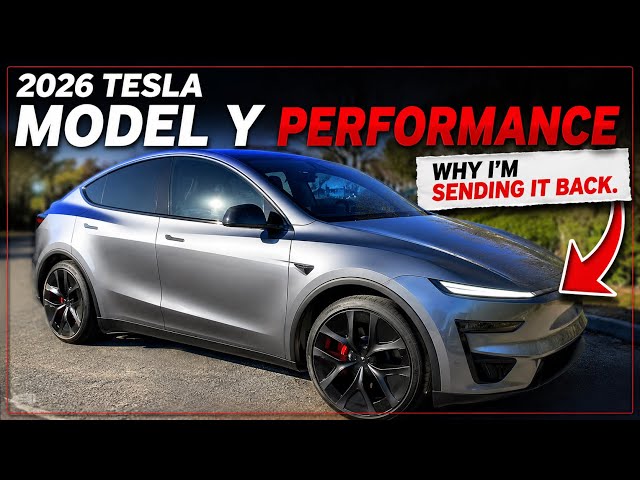 2026 Tesla Model Y Performance Review: Why I’m Sending It Back.