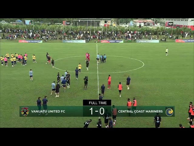 Vanuatu United FC v Central Coast Mariners FC Game #2
