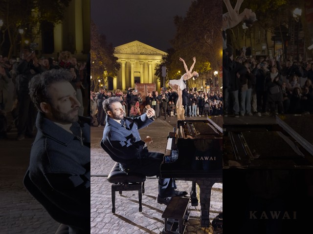 I played Tchaikovsky’s Piano Concerto in the streets of Paris !