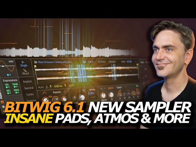 Bitwig's NEW Granular Mode is INSANE