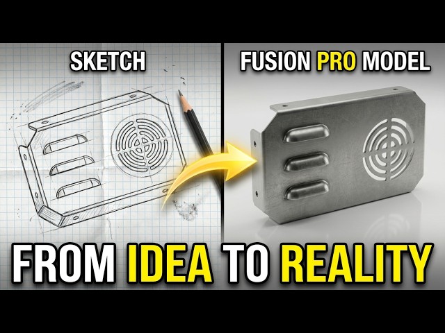 Fusion 360 Sheet Metal  Ventilation Cover Practice Series – Exercise #4