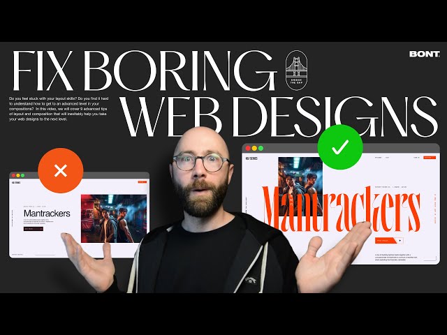 9 advanced tips of layout & composition in Web Design