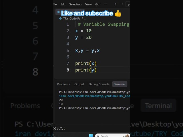 Python Output Challenge 🔥 | Can You Solve This? #shorts # #learnpython #coding #pythontricks
