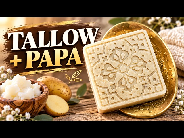 4 BUDGET-FRIENDLY SOAPS TO SELL 💰 Start a Business with Potato and Tallow