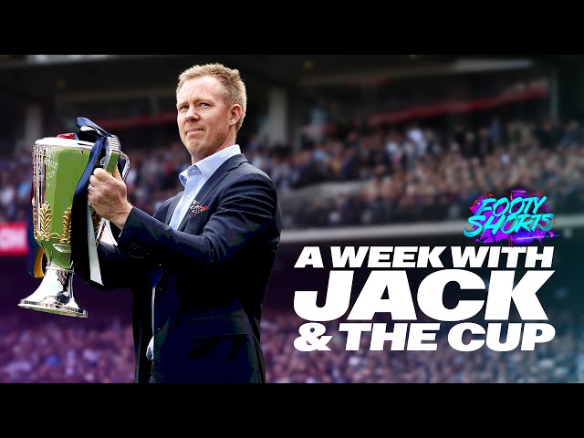 👀 Jack Riewoldt's Grand Final week with the Premiership Cup 🏆 | Footy Shorts | Ep.9