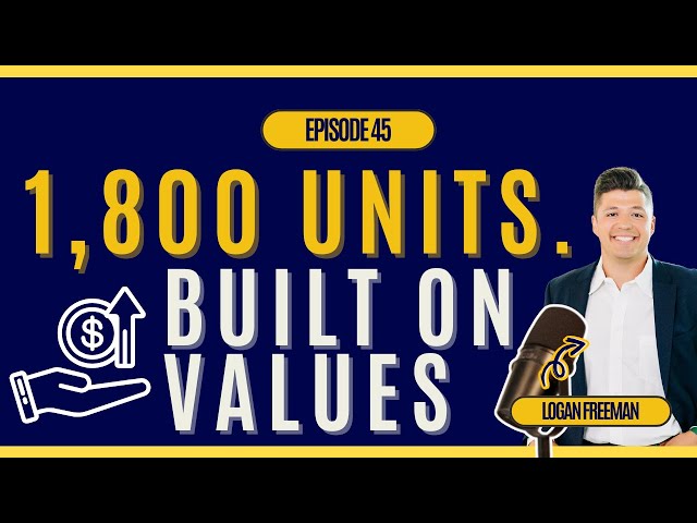 Ep. 45 - Scaling to 1,800 Units: The Values-Based Multifamily Playbook with Gino Barbaro