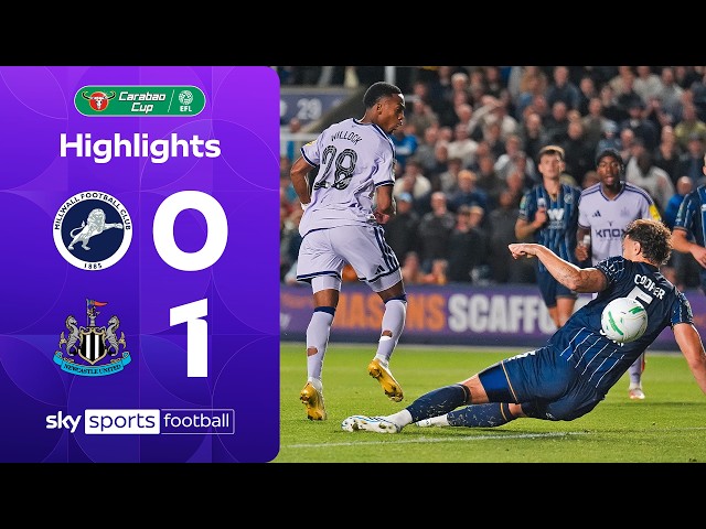 Lions STUNNED by late Willock winner! | Millwall 0-1 Newcastle | Carabao Cup Highlights