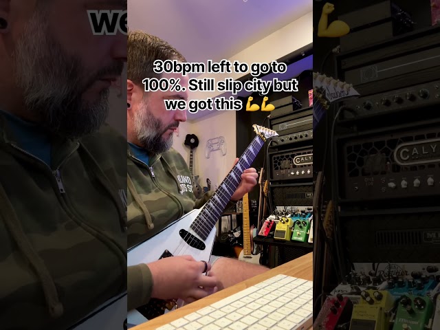 Learning to shred… finally