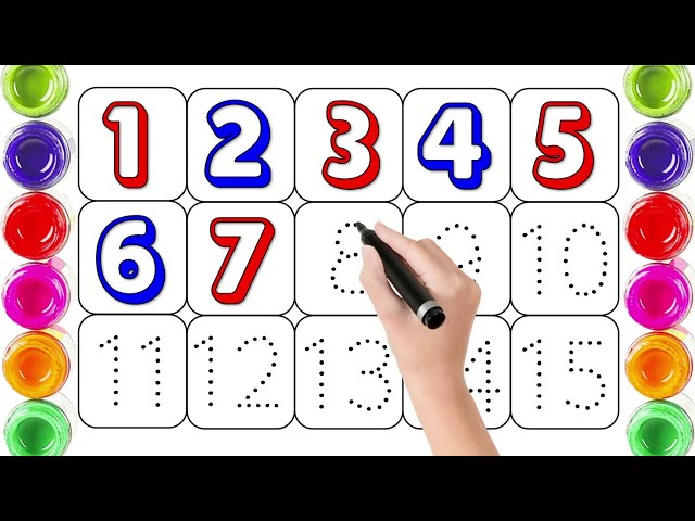 ABCD & 123 for Kids | Learn Alphabet A to Z & Numbers 1 to 10 | ABC Phonics & Counting