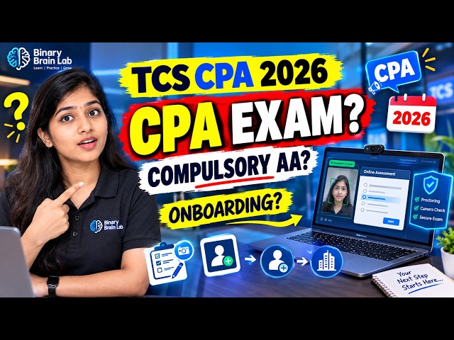 TCS CPA 2026 Explained 🔥 | CPA Exam Compulsory Aa? | Onboarding & Joining Letter | TCS Xplore