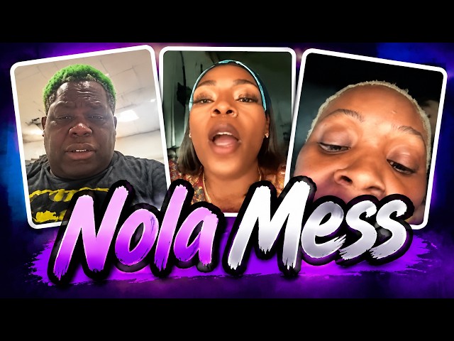 Supah Badd and Then BOG Vonnie Join Shakie's Live and All Hell Breaks Loose - Nola Mess
