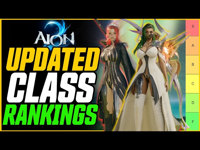 UPDATED CLASS RANKINGS! Best Classes Revealed! (From Data) // Aion 2 Breakdown