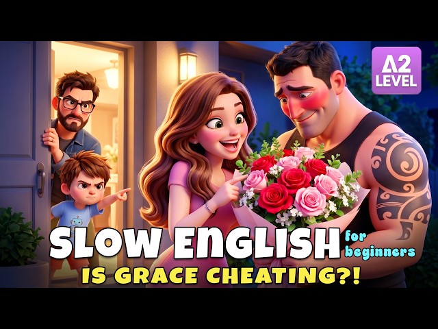Dad Thinks Mom Is Cheating... But What’s the Truth?! I Slow English Listening Story (A2)