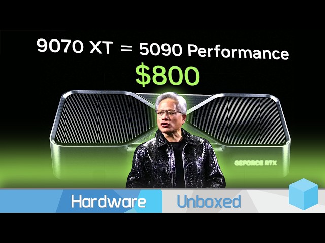 Is The RX 9070 XT Actually FASTER Than The RTX 5090?