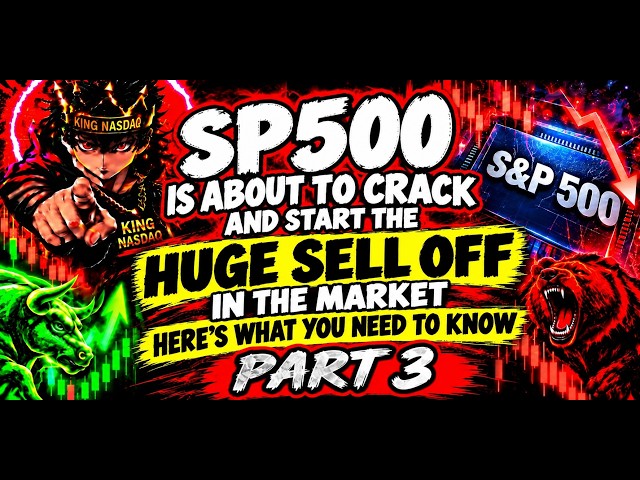 LAST WARNING! SP500 QQQ NASDAQ WILL SEE THE 200 SMA SOON! - apple tesla msft nvda mu stx stocks
