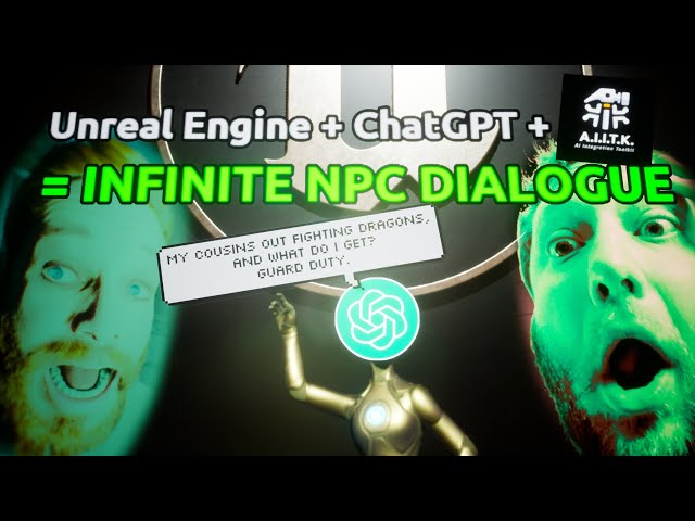 Giving My Friend the Cheat Code to Infinite NPC Dialogue in Unreal Engine