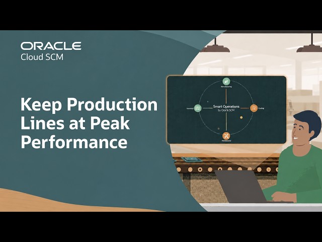 Oracle Smart Operations: Improve Manufacturing with AI
