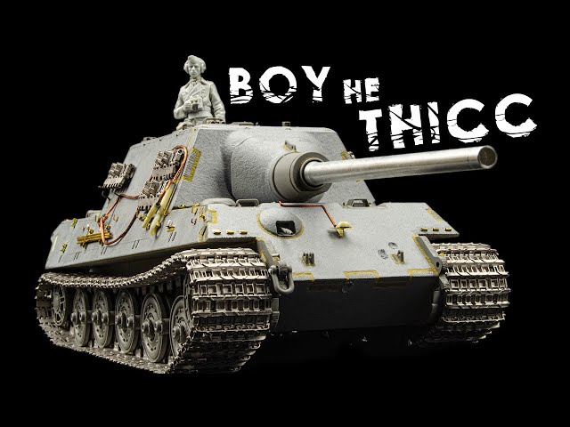 Let's Build the New Jagdtiger From Takom!