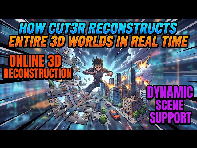 How CUT3R Reconstructs Entire 3D Worlds in Real Time