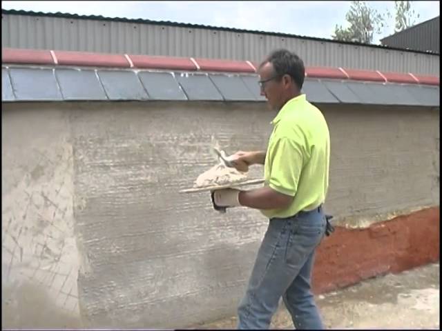 How to Lime Render (external on to solid wall)