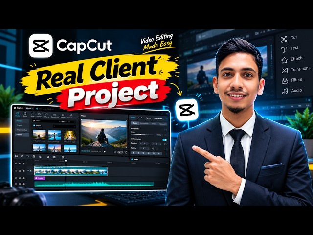 Secret CapCut Client Project Video || Class 20