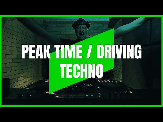 PEAK TIME / DRIVING TECHNO | MIX 222 | 130-138BPM
