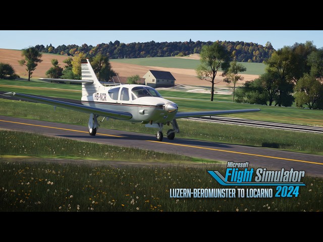 Subscriber Request! | Luzern-Beromunster to Locarno | Microsoft Flight Simulator 2024 4K