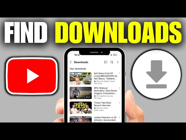 Where To Find YouTube Downloads on Mobile (iPhone & Android)