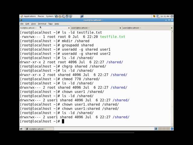 GNU/Linux Manage Permissions And Ownerships
