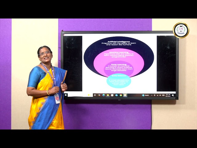 Categories of Machine Learning Algorithms -Dr Srideivanai Nagarajan