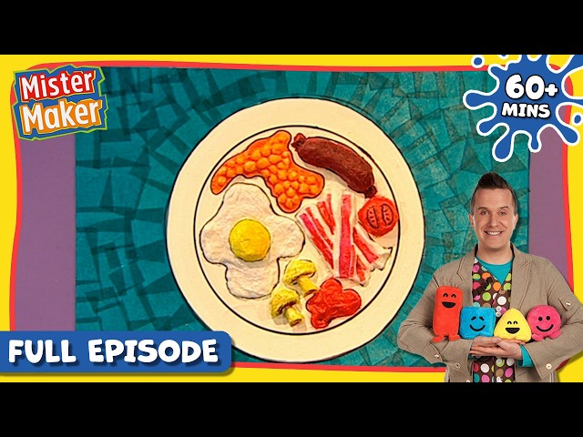 Mister Maker 🎨 Weird And Wacky Creations - Fun Art Ideas | FULL EPISODE COMPILATION - Arts & Crafts