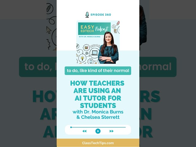 How Teachers Are Using AI Tutors to Support Every Student