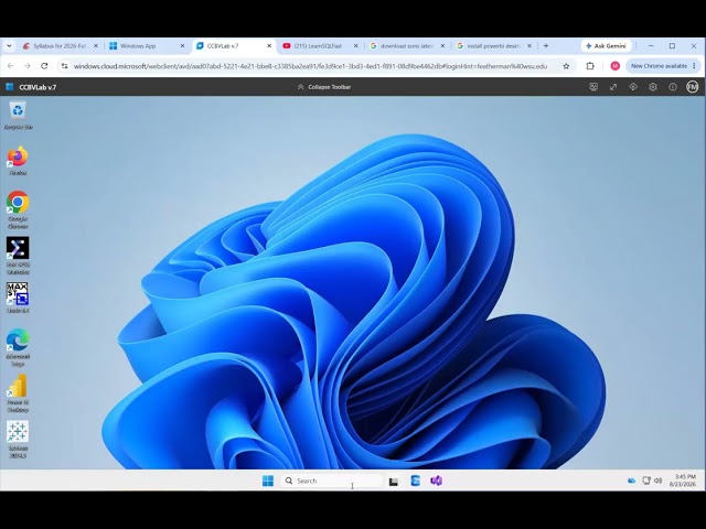 1b. FA2026 - SettingUpVisualStudio IDE - part 2