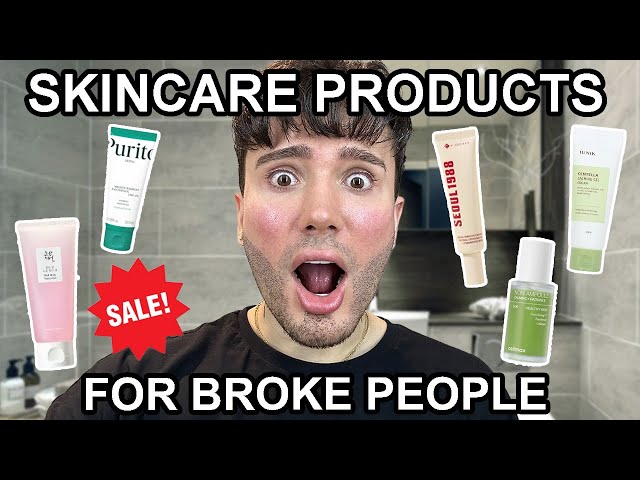 VIRAL SKINCARE PRODUCTS FOR BROKE PEOPLE!