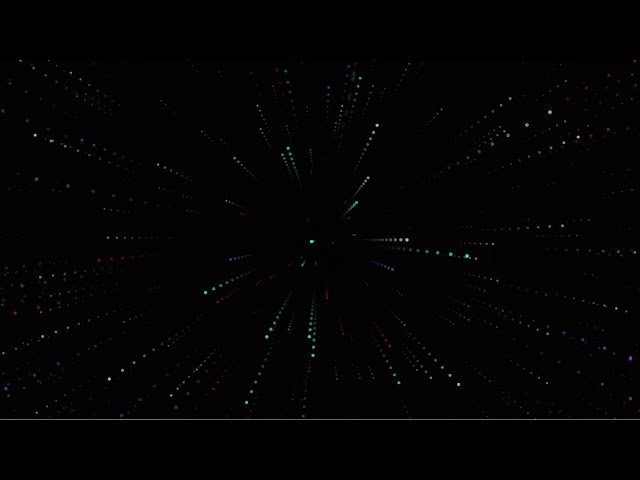 Deep Space Starfield Loop | Mesmerizing Coding Art | Desk Setup Background